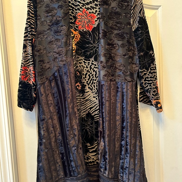 Cardigan to dress up an outfit.  polyester 10percent spandex - Picture 3 of 3